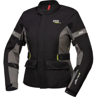 Jacke Damen Tour Jacke Laminat-ST-Plus schwarz-grau