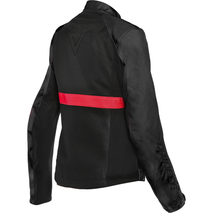 Damen Jacke TEX RIBELLE AIR schwarz-rot