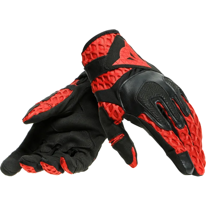 Handschuhe AIR-MAZE schwarz-rot