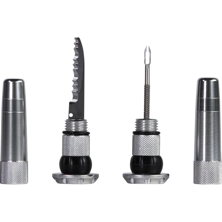 Stealth Tubeless Puncture Plugs silver
