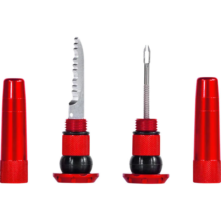 Stealth Tubeless Puncture Plugs red