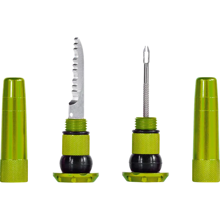 Stealth Tubeless Puncture Plugs green