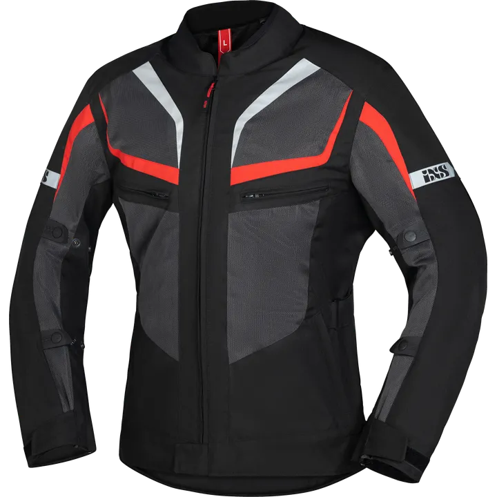 Tour Jacke Gerona-Air 1.0 schwarz-grau-rot