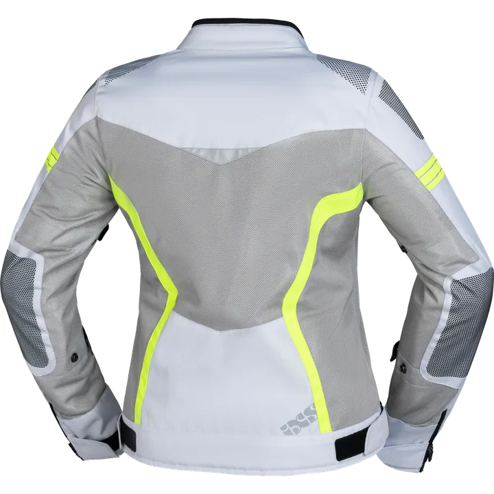 Sport Damen Jacke Trigonis-Air hellgrau-grau-neon gelb