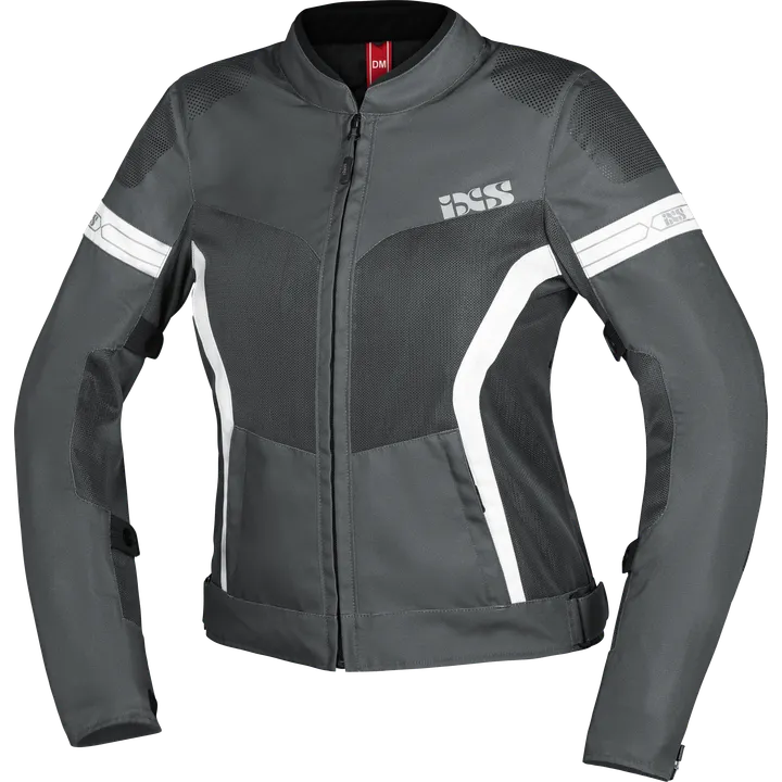Sport Damen Jacke Trigonis-Air dunkelgrau-grau-weiss