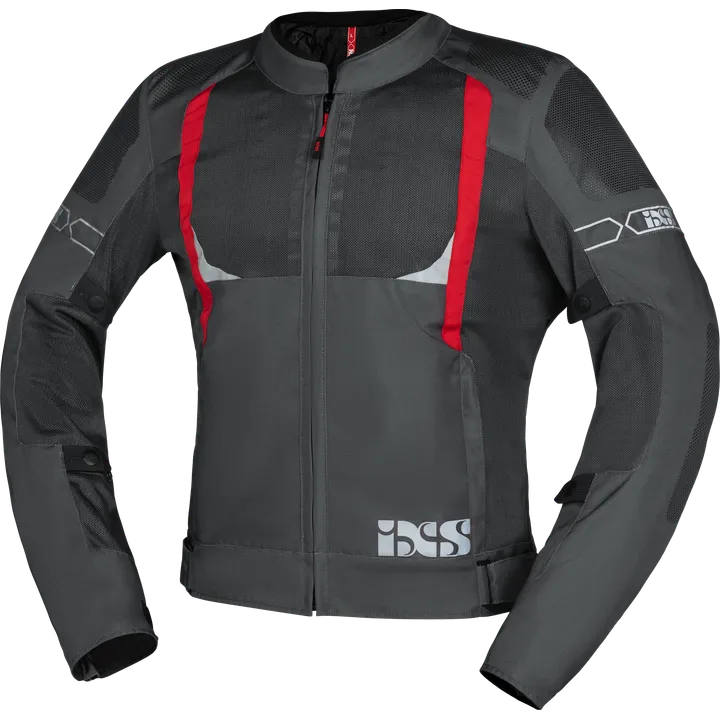 Veste Sport Trigonis-Air gris foncé-gris-rouge