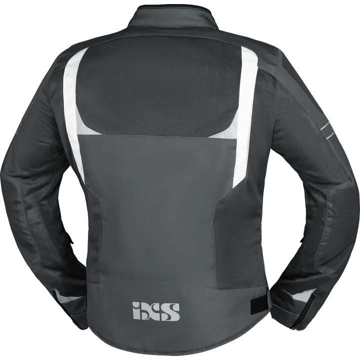 Sport Jacke Trigonis-Air dunkelgrau-grau-weiss