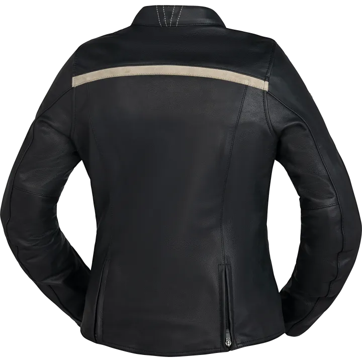 Classic LD Damen Jacke Stripe schwarz