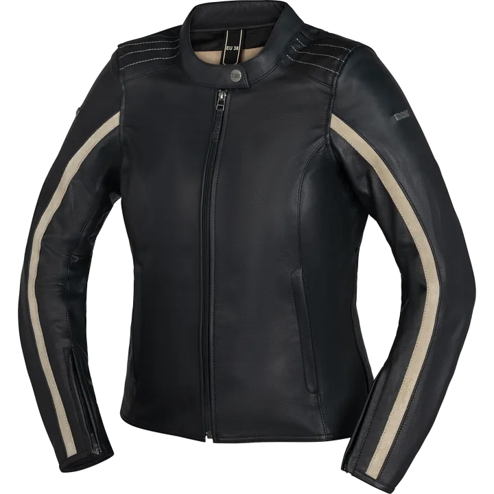 Classic LD Damen Jacke Stripe schwarz