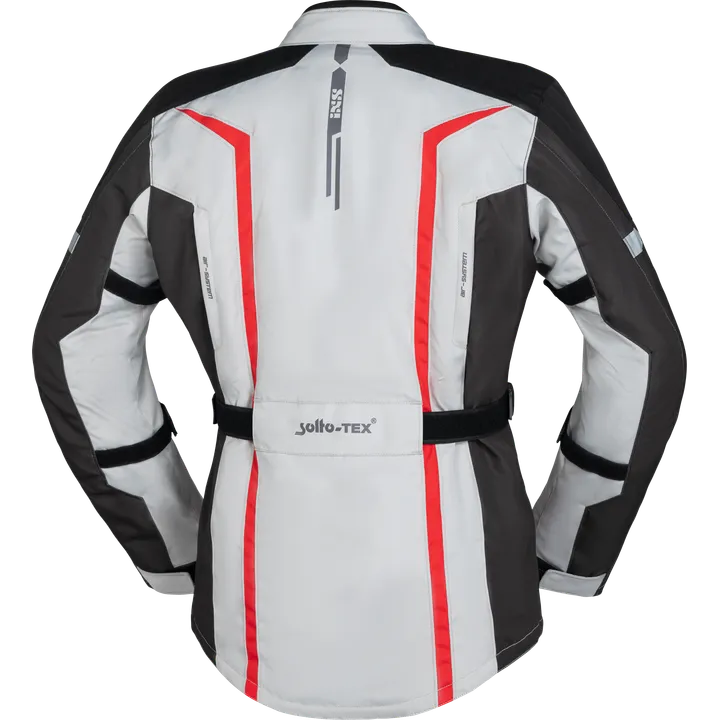 Veste Tour Evans-ST 2.0 gris clair-gris-rouge
