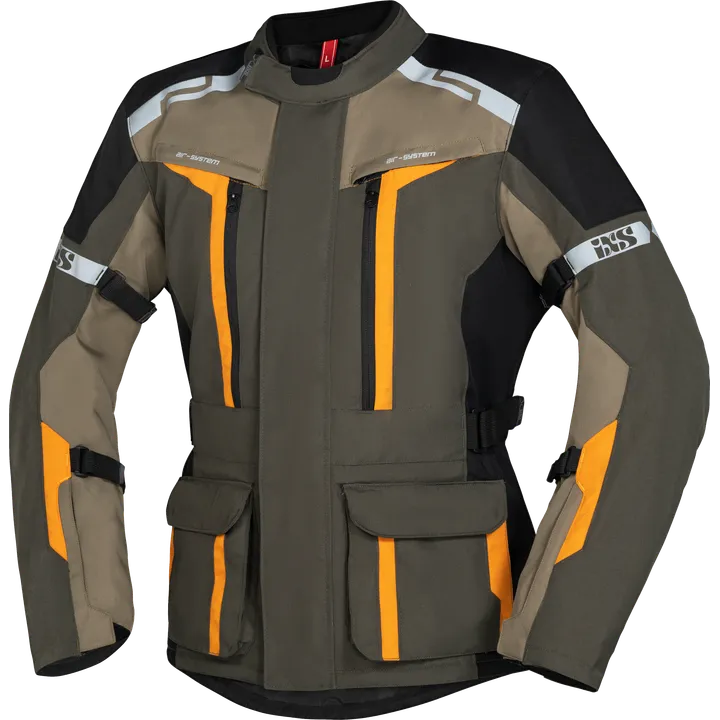 Veste Tour Evans-ST 2.0 olive-sable-orange