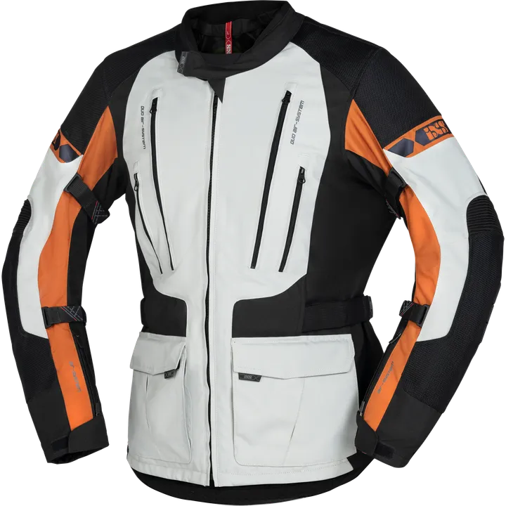 Tour Jacke Lennik-ST schwarz-hell grau-braun