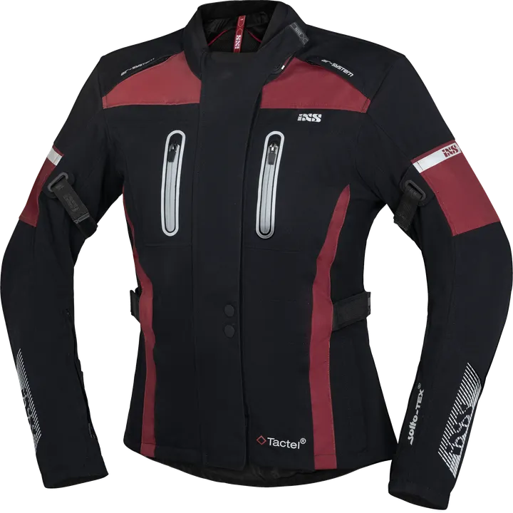 Veste femme Tour Pacora-ST noir-bordeaux