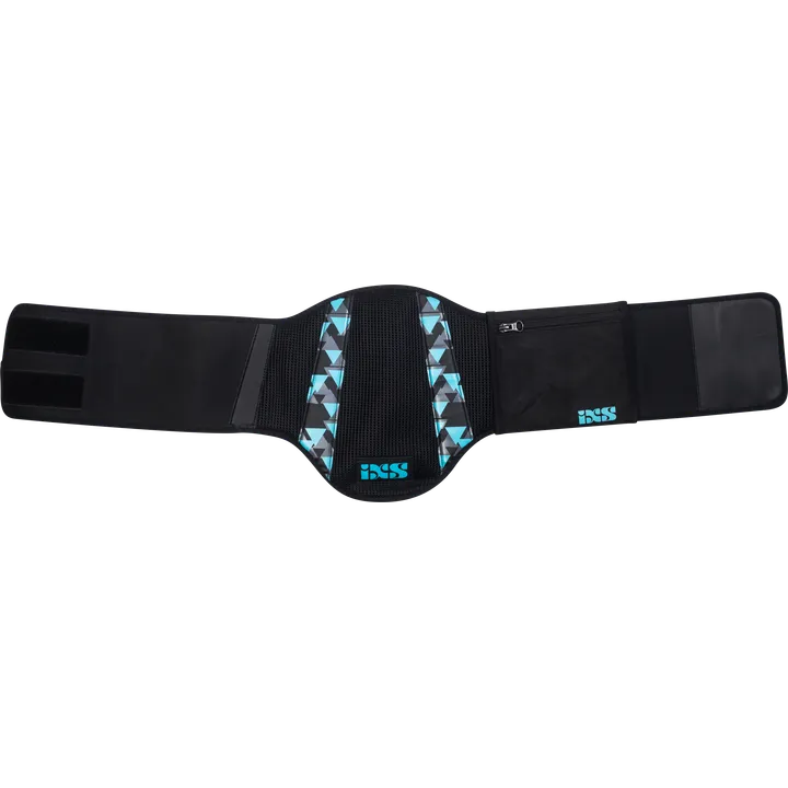 Damen Nierengurt Shaped schwarz-türkis