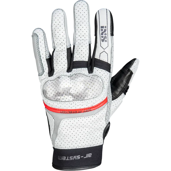 Tour Handschuh Desert-Air hellgrau-schwarz-grau