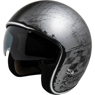 Jethelm iXS77 2.5 schwarz matt-grau