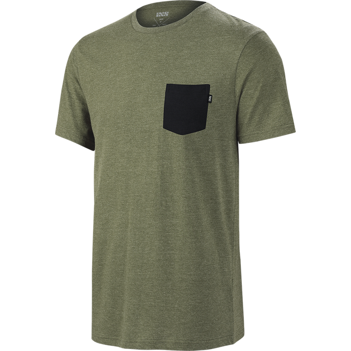Klassisches T-Shirt oliv