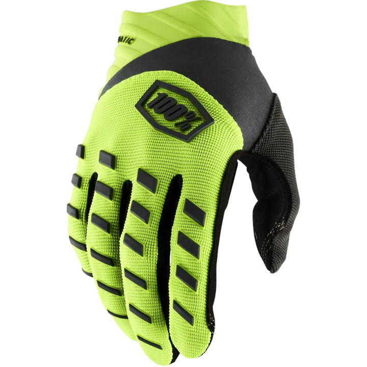 Gants Airmatic noir-jaune fluo
