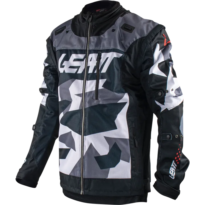 Jacke 4.5 X-Flow Camo schwarz-grau-schwarz