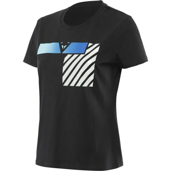 Femmes T-Shirt ILLUSION noir-gris-vert
