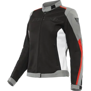 Damen Jacke D-DRY HYDRAFLUX schwarz-grau-rot