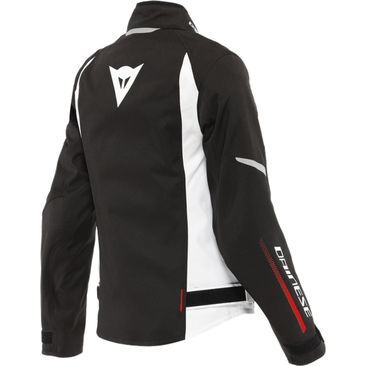 Femmes Veste D-DRY VELOCE noir-blanc-rouge