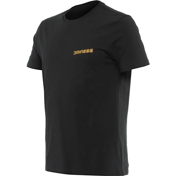 T-Shirt HATCH schwarz-orange