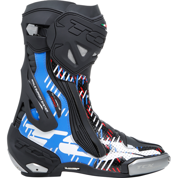 Stiefel RT-Race Pro Air NBRO schwarz-blau-rot