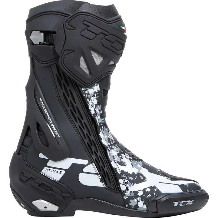 Bottes RT-Race NBGR noir-blanc-gris