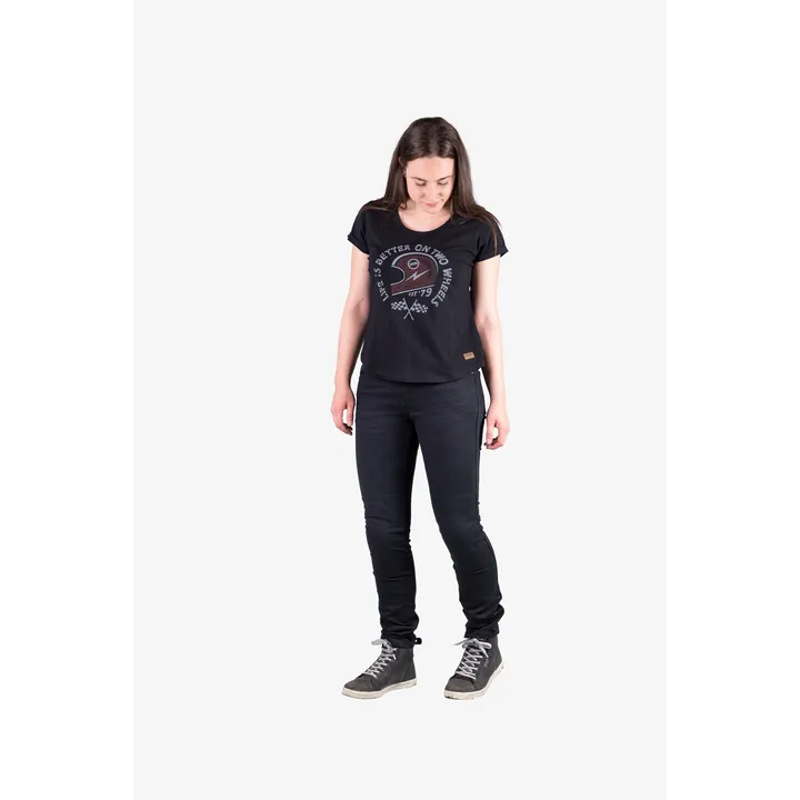 Classic AR Damen Jeans Clarkson schwarz