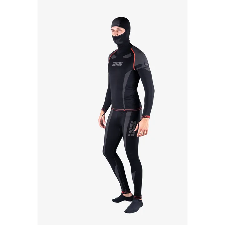 Maillot de corps à capuche 365 noir-gris