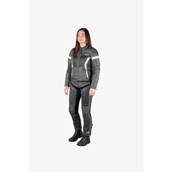 Sport Damen Jacke Trigonis-Air dunkelgrau-grau-weiss