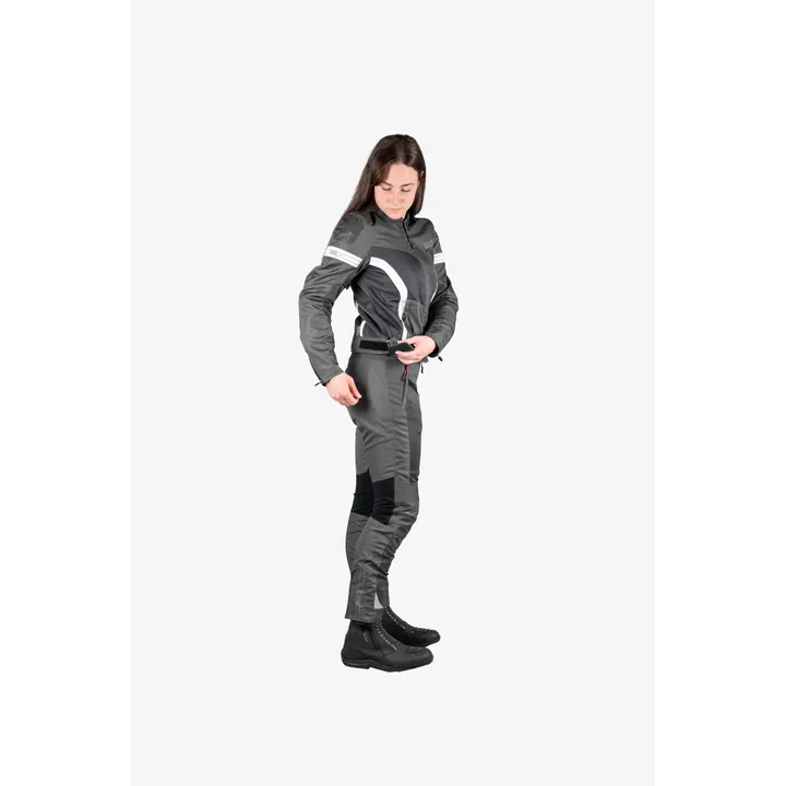 Sport Damen Jacke Trigonis-Air dunkelgrau-grau-weiss