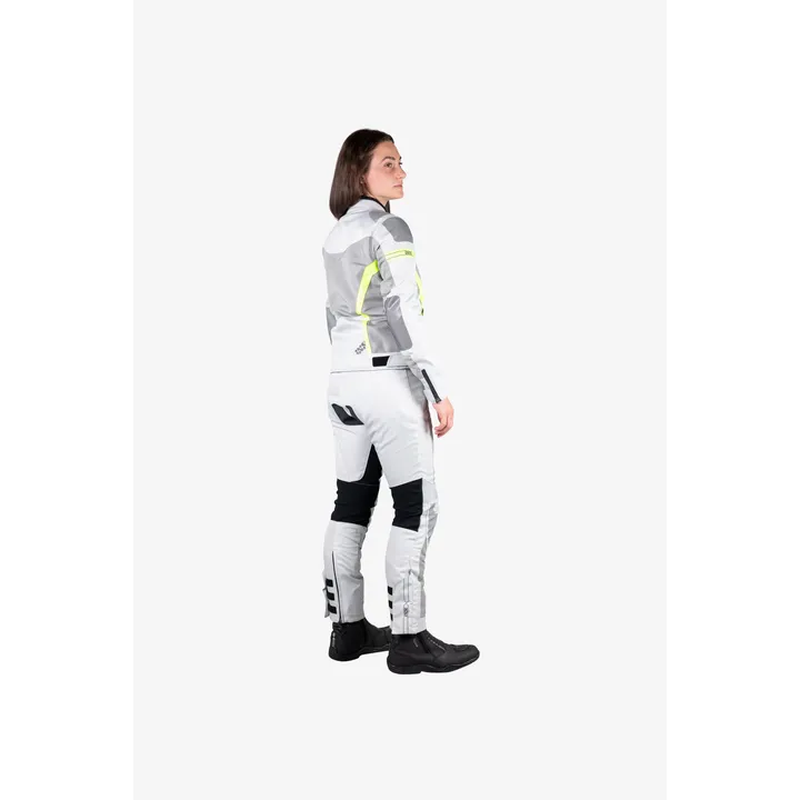 Sport Damen Jacke Trigonis-Air hellgrau-grau-neon gelb