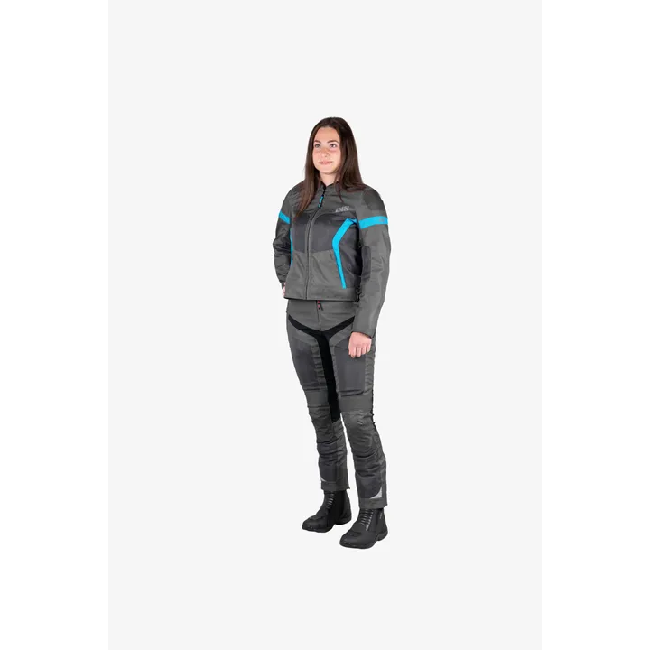 Veste femme Sport Trigonis-Air gris foncé-gris-turquoise