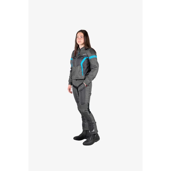 Veste femme Sport Trigonis-Air gris foncé-gris-turquoise