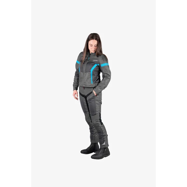 Veste femme Sport Trigonis-Air gris foncé-gris-turquoise