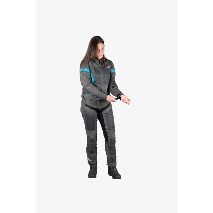 Veste femme Sport Trigonis-Air gris foncé-gris-turquoise