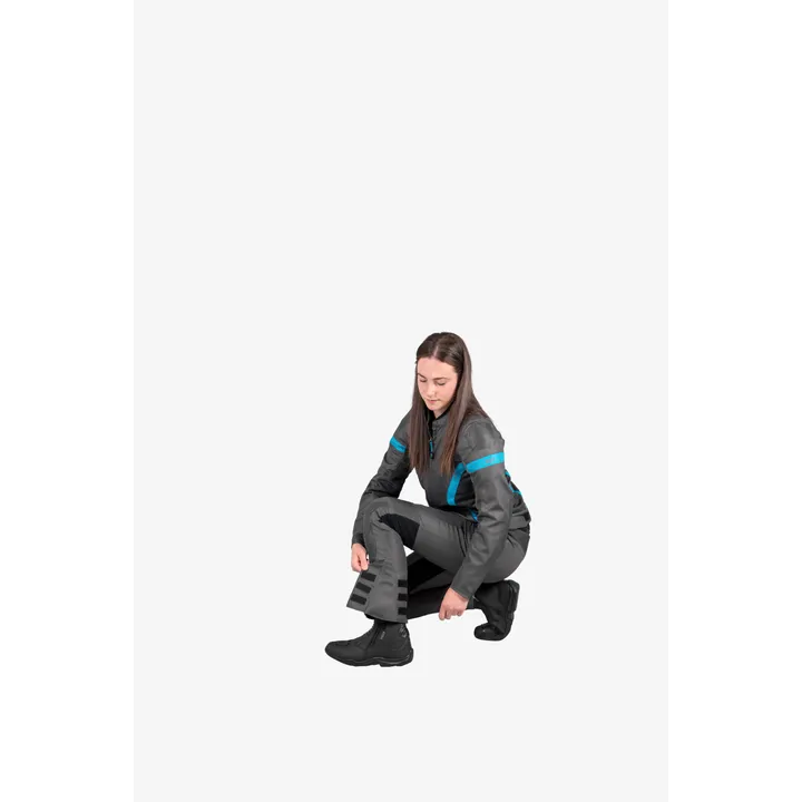 Veste femme Sport Trigonis-Air gris foncé-gris-turquoise