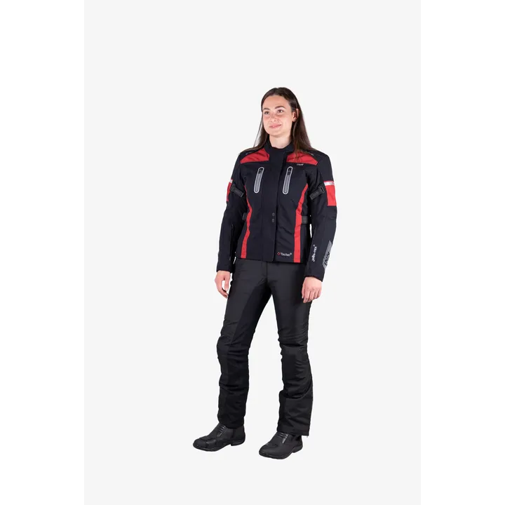 Veste femme Tour Pacora-ST noir-bordeaux