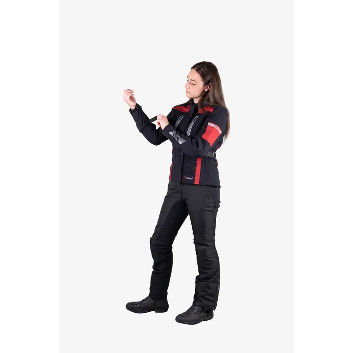 Veste femme Tour Pacora-ST noir-bordeaux