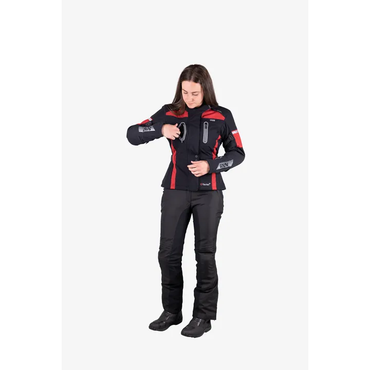 Veste femme Tour Pacora-ST noir-bordeaux
