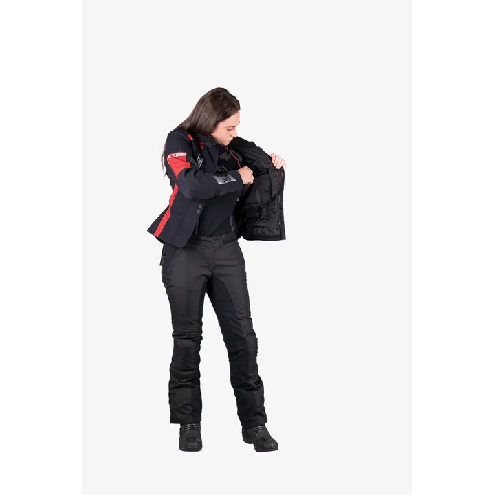 Veste femme Tour Pacora-ST noir-bordeaux