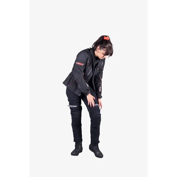 Tour Damen Jacke Liz-ST schwarz-rot