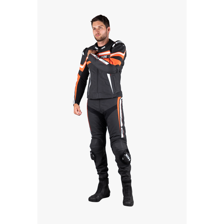 Combinaison Sport LD RS-700 2pcs noir-rouge-blanc