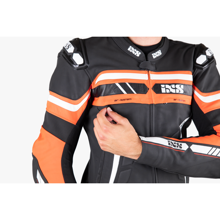 Combinaison Sport LD RS-700 2pcs noir-rouge-blanc