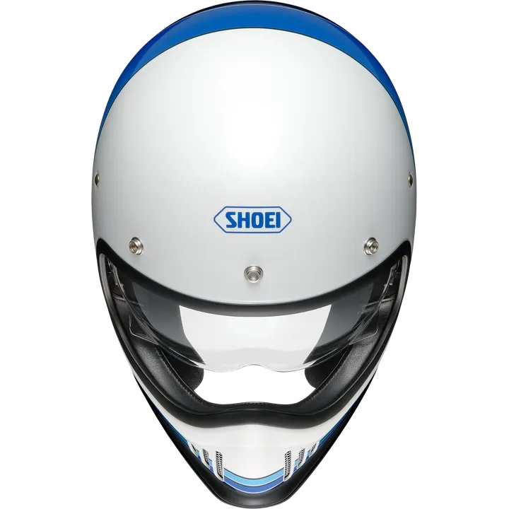 Integralhelm EX-Zero-Equitation TC-11 weiss-blau-schwarz