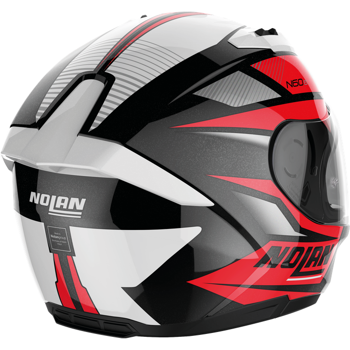 Integralhelm N60-6 Downshift #36 rot-weiss-schwarz