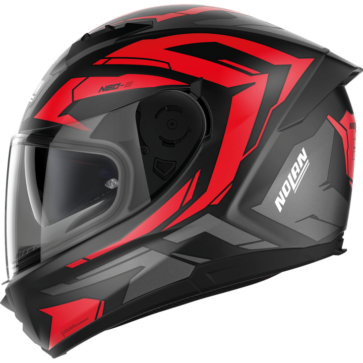 Integralhelm N60-6 Anchor #22 matt-schwarz-rot
