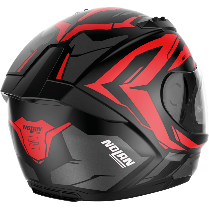 Integralhelm N60-6 Anchor #22 matt-schwarz-rot
